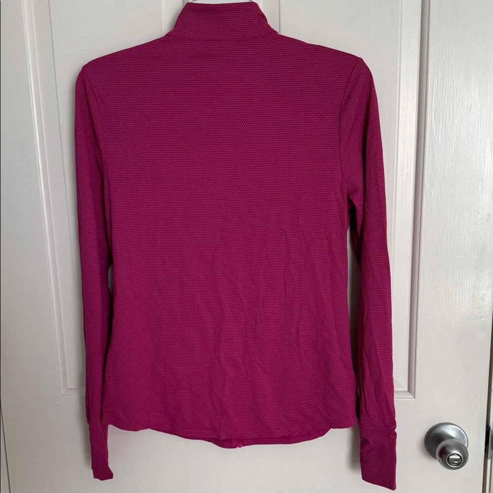 Tommy Bahama Dark Pink Golf Full zip Jacket, M - Picture 5 of 5